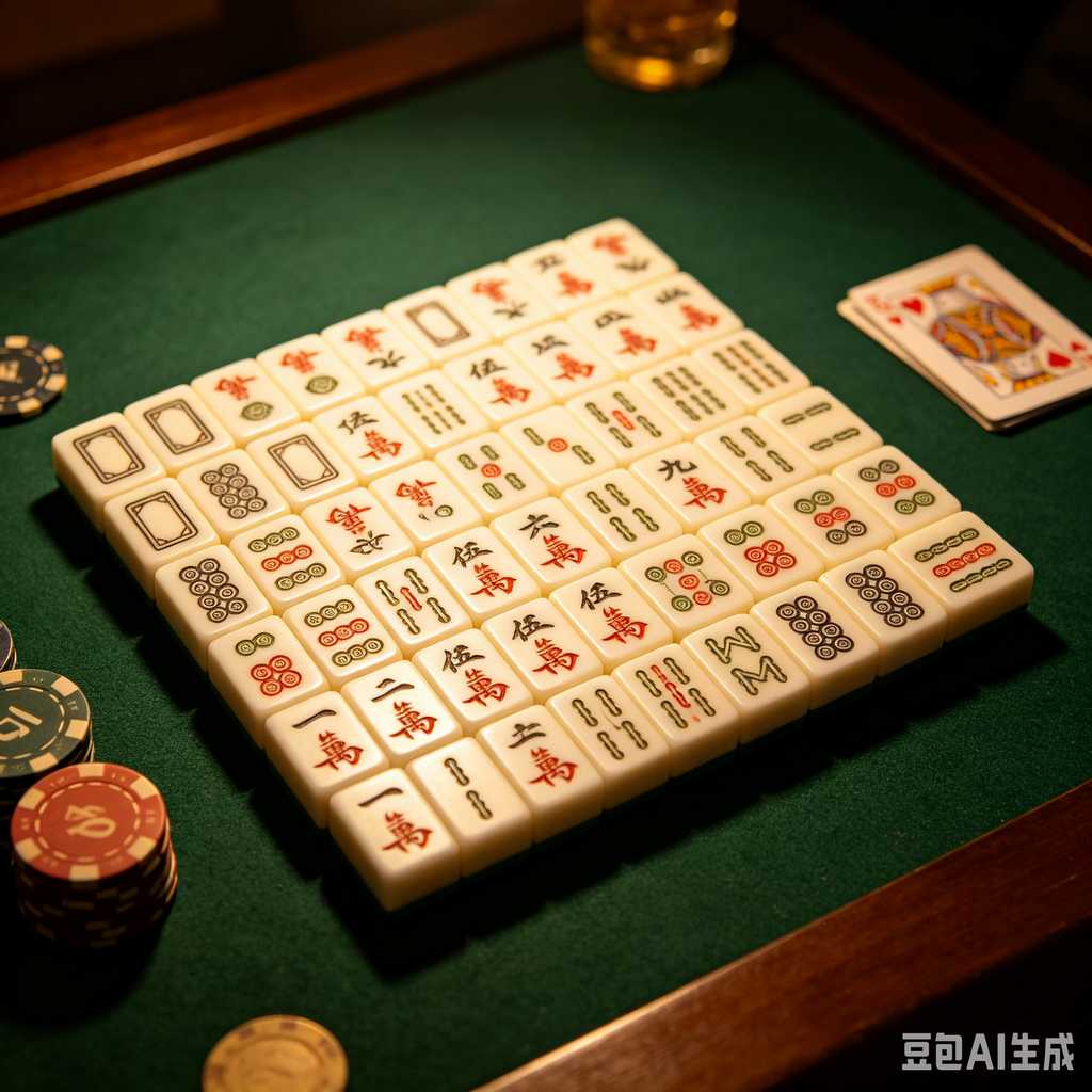 modern mahjong set