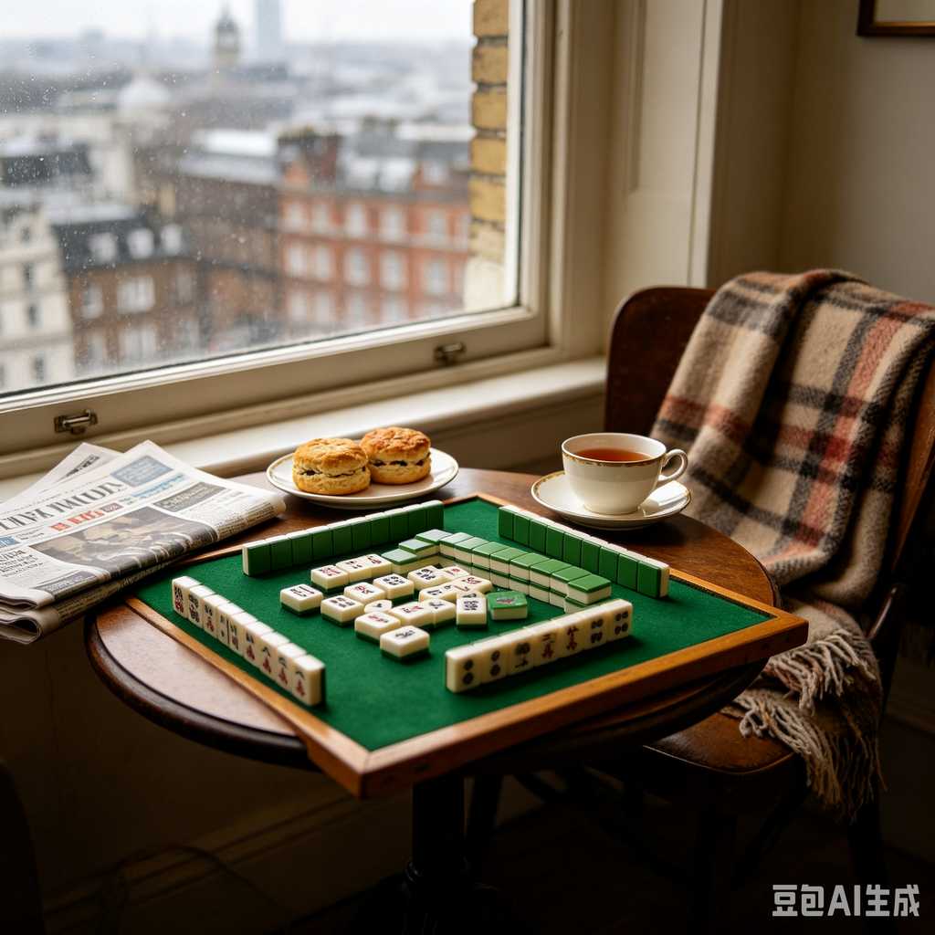stylish mahjong set gift